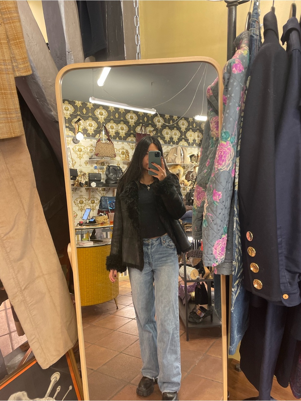 plein sud vintage shearling Jacket